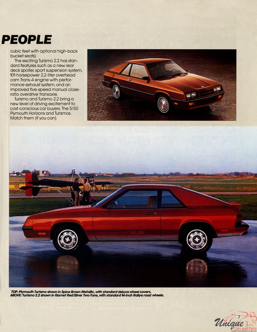 1984 Plymouth Full-Line Brochure Page 2